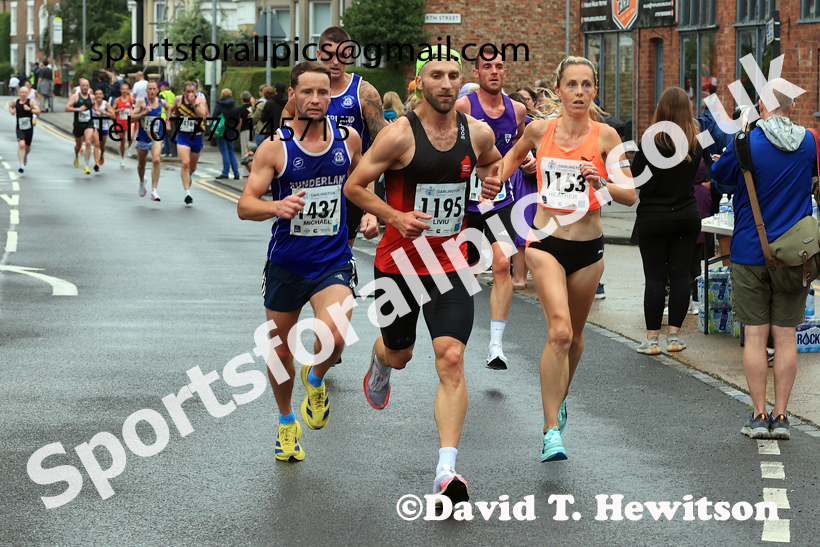 Darlington 10k, 2025 Darlington 5k 10k and Junior 3k Road Race. Photo: David T. Hewitson/Sports for All Pics